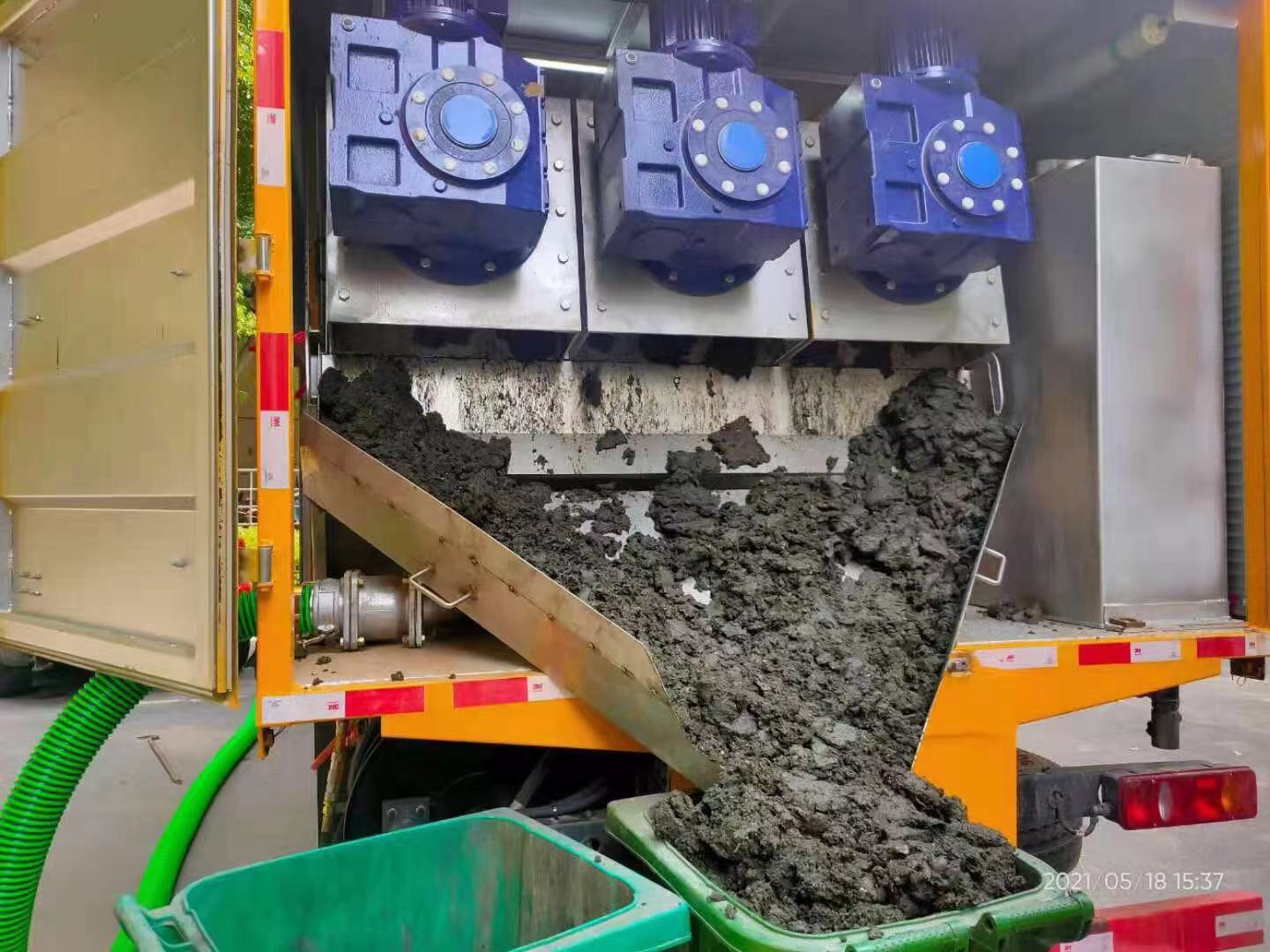 凤岗镇化粪池清掏城市维护站-泥浆净化干湿分离处理